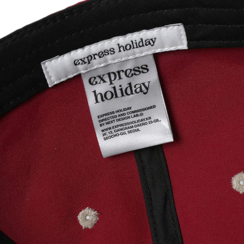 EXPRESS HOLIDAY Holiday Authentic Camp Cap_red