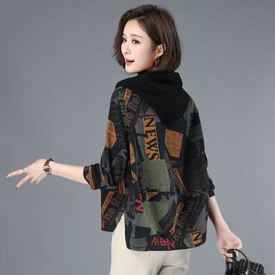 Women's Jackets Long Sleeve Hooded Causal Windbreaker Female Basic Coats Zipper Lightweight Jackets Bomber Outwear