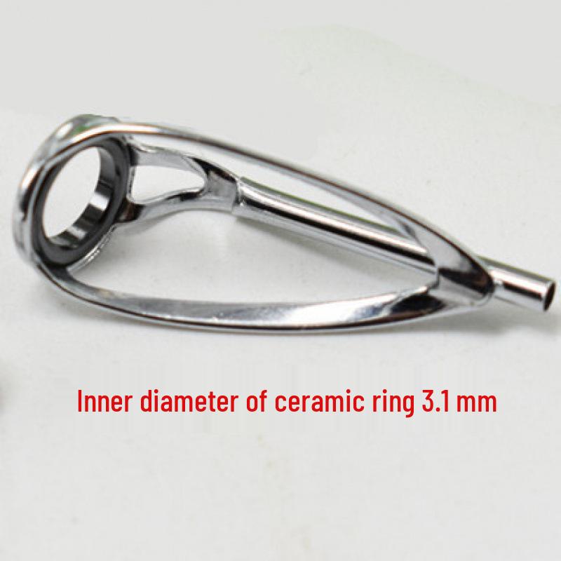 Противозапутывающийся наконечник и кольцо для удилища для морской рыбалки и скалистой рыбалки