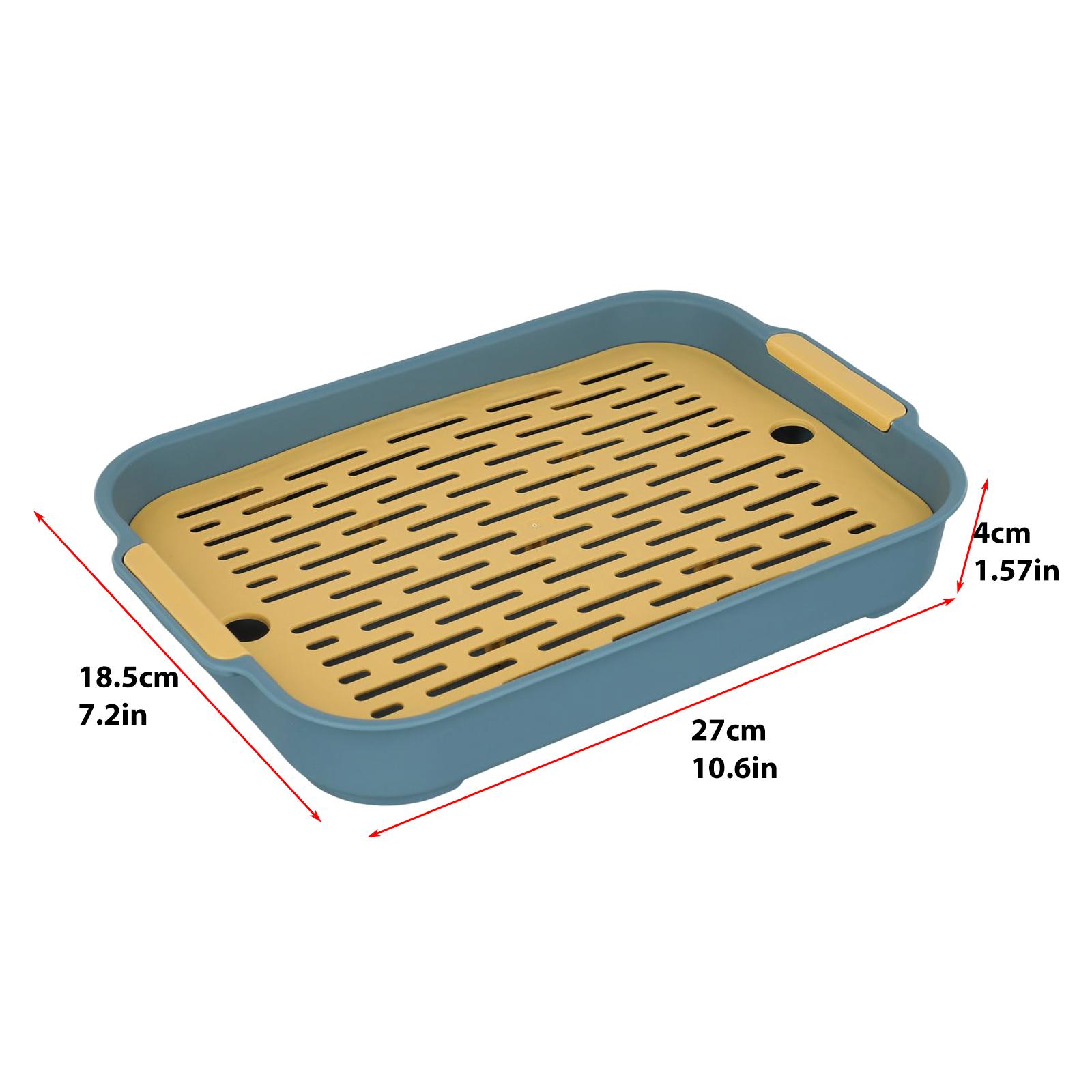 Rabbit Litter Box Pet ABS Grid Tray Rabbit Birds Guinea Hamster Litter Tray Toilet Boxes Detachable Mesh For Small Animal Access