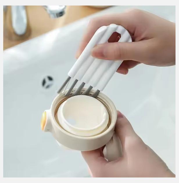 2025 Multifunctional Flexibil Gap Perie Capac Canelura Sticlă Sticlă Gap Perie de uz casnic peri moi Perie de curățare Instrument de bucătărie