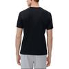 FILA T Shirts Men's Jet Black Crew Neck Moderate Straight Fit F11M317106F-BK