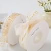 10Yards/Roll Hair Bows DIY Craft Gold Foil Snow Yarn for Gift Wrapping 2.5cm Organza Ribbon Printed Silk Ribbons