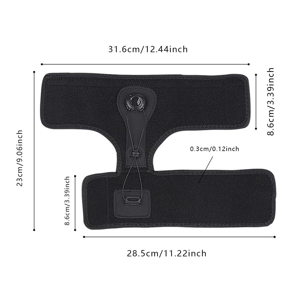 1pc Plantar Fasciitis Night Splint Foldable Ankle Support Brace Adjustable Lightweight Men Women for Foot Pain Relief