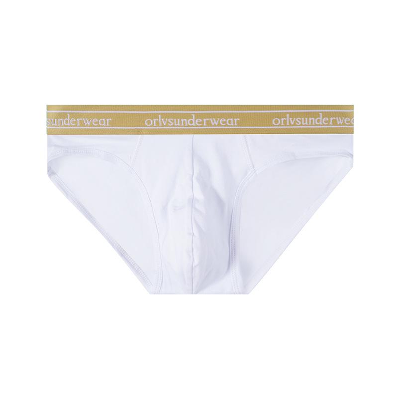 Platinum Macaron Men's U-Convex Low-Rise Cotton Briefs - Trendy and Comfortable Youth Underwear