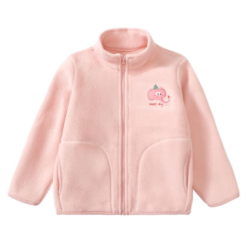 Children's Autumn/Winter Fashion Fleece Top - Casual Big Kids' Clothing, Parent-Child School Uniform, Boys & Girls.