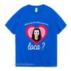 Nuova Bella Dove Diavolo Sei Stata Loca Maglietta La Saga di Twilight Maglietta Jacob Black Loca Graffiti Maglietta Unisex Unisex Maglietta