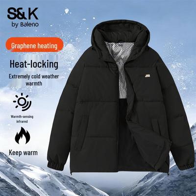 Baleno Men's S&K Hooded Padded Jacket
