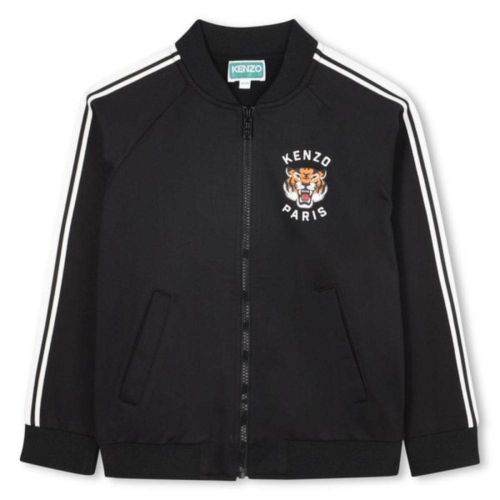 Kenzo Kids Lucky Tiger Zip Up Z256afht11 Black 12Age_150CM