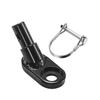 2pcs Bike Trailer Hitch Coupler Durable Steel Nylon Strap Easy Install Universal Bikes Electric Bikes Compatibility Practical