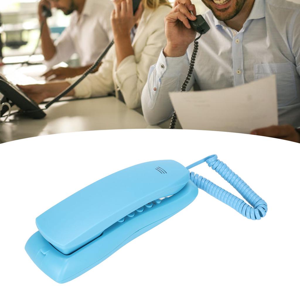KXT628 Hotel Telephone Wall Desktop Corded Phone with   Pause   Function for   Home Hotel(Green )