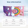 Fantasy Magic Theme Beach Towel Personalized Custom Name & Text Soft Quick Dry Beach Towel for Swimming Travel