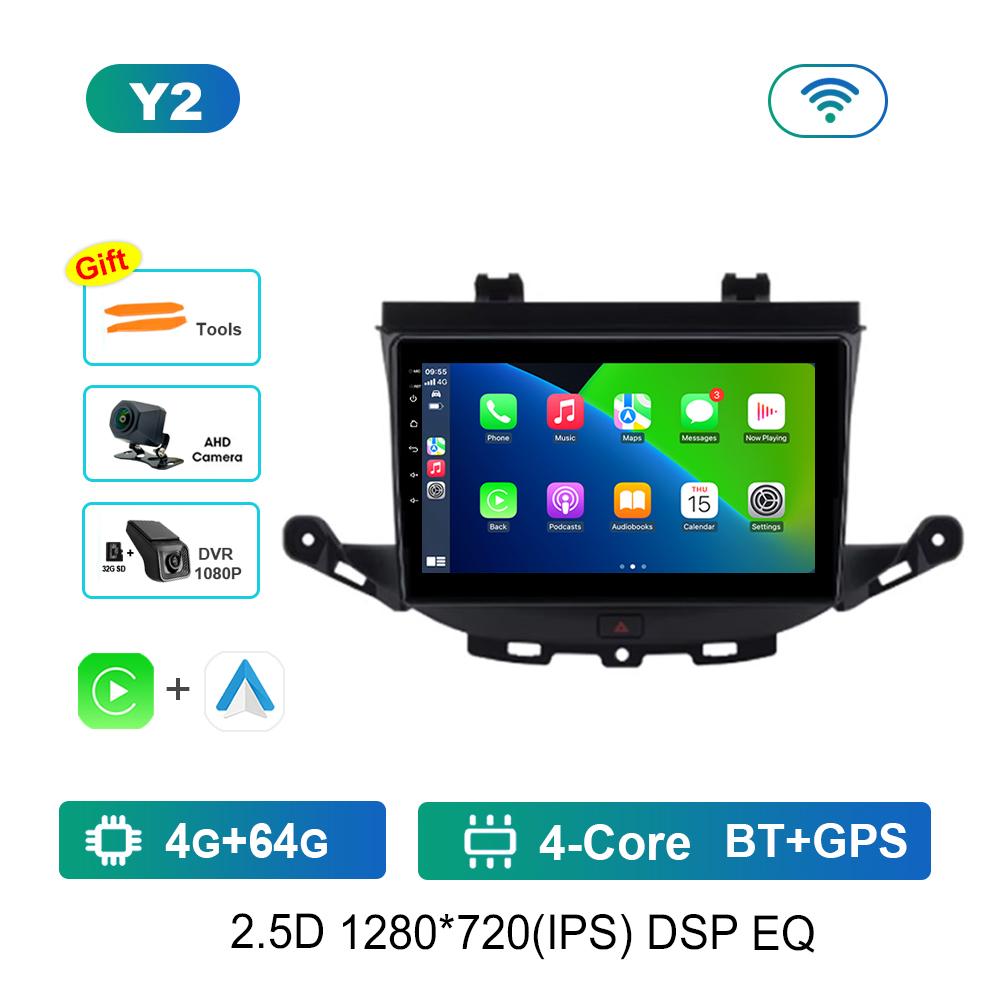 Bluetooth Android OS WiFi for Opel Astra K 2015 - 2019 Car Radio Multimedia Player DSP Stereo GPS 4G Split Screen Auto Tools