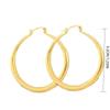 Minimalist Large Circle Earrings: Cross-Border European and American Fashion for Women