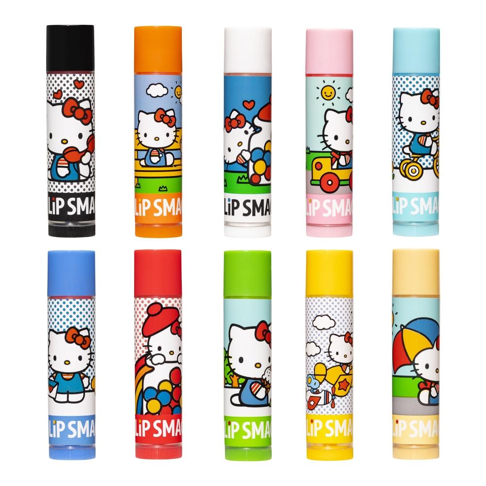 Hello Kitty Lippenbalsam Set Mit Kosmetiktasche, Armband & Mehr – Pflegender Lip Balm Für Kitty-Fans