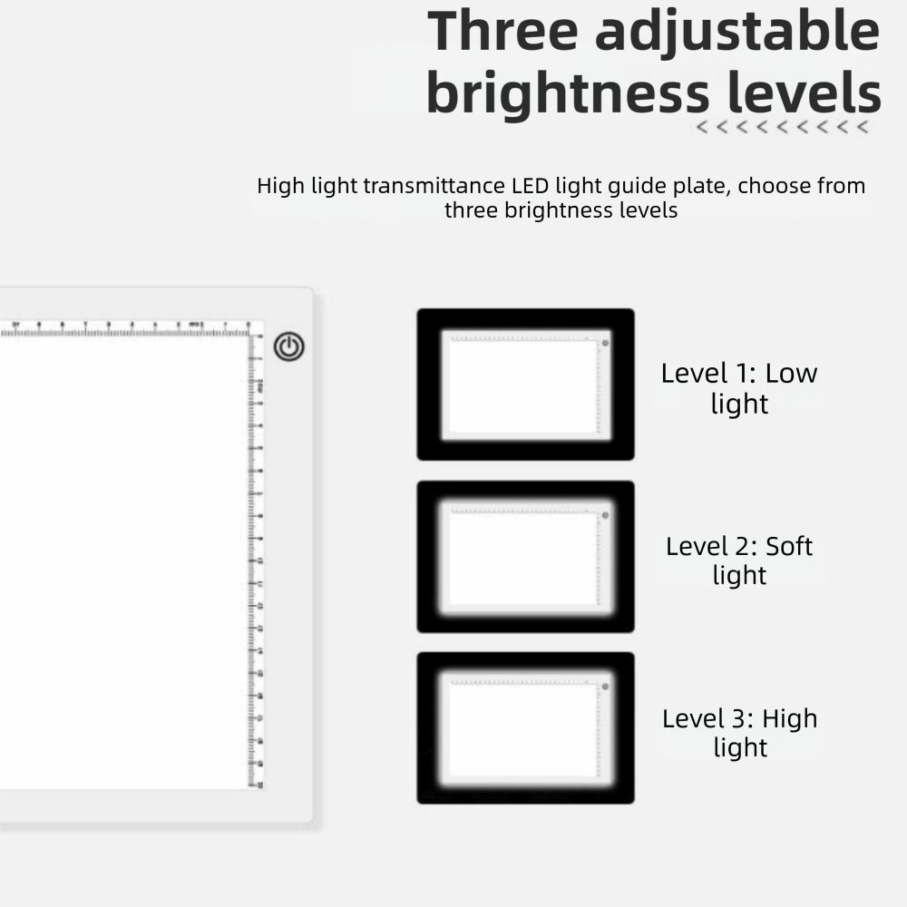 Tracing Light Box Drawing Copy Pad A4/A5 LED Trace Light Pad  Stenciling,