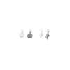 S925 Sterling Silver 3D Conch Shell Pendant for Cute Marine Life DIY Bracelets with Crystal Beads