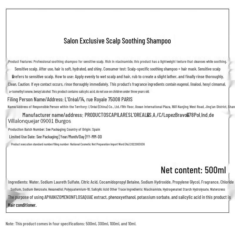 L'Oréal Professionnel Scalp Advanced Soothing Shampoo & Hair Mask Set