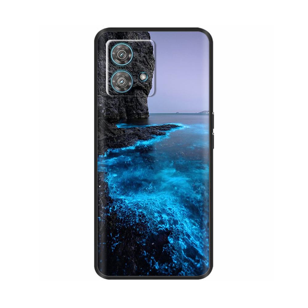 For Moto Edge 40 Neo Case Shockproof Shell Soft Silicone TPU Back Cover For Motorola Moto Edge40 Edge 40 Neo 5G Phone Cases Etui