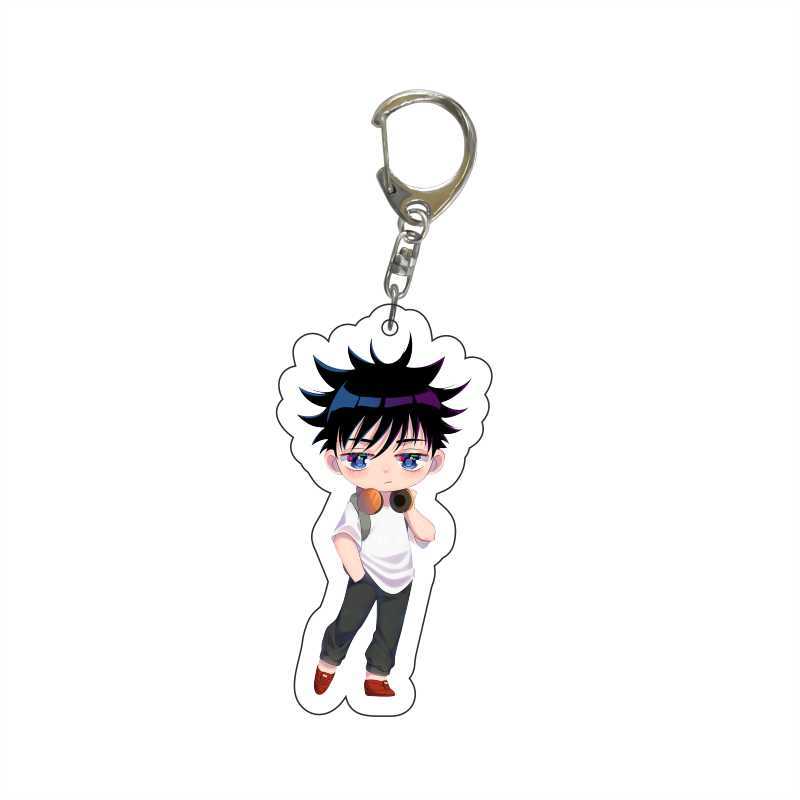 Jujutsu Kaisen Anime Keychain Satoru Gojo Yuji Itadori Megumi Fushiguro Nobara Kugisaki Backpack High Quality Gift Pendant Cosplay