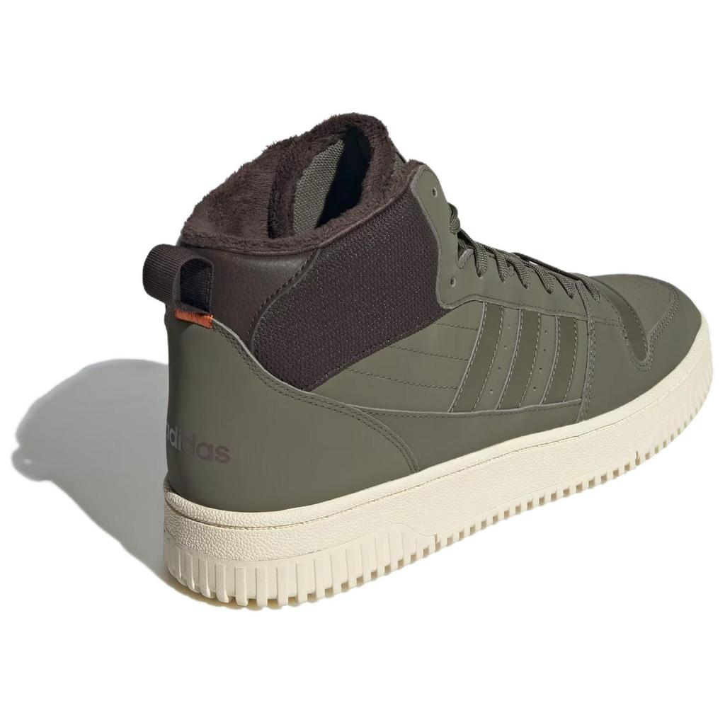 New Adidas Break Start Winterized Olive Strata Dark Brown Cream White IH5283