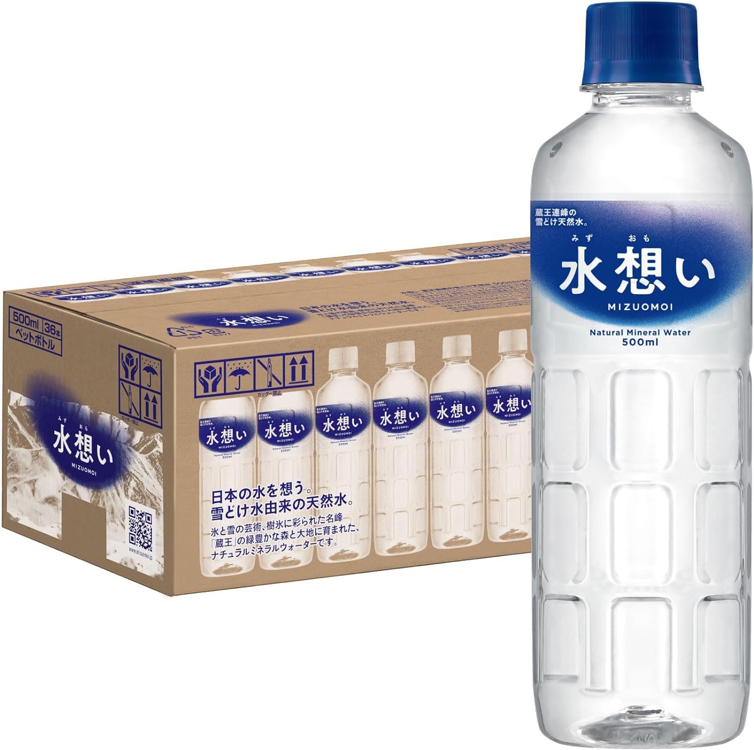 

Минеральная вода Zao Mountain Range, природная талая вода, 500 мл, мягкая вода x 36 бутылок [Water Thoughts]…