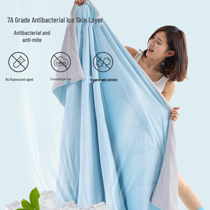 Weiwo Cool Touch Antibacterial Summer Quilt