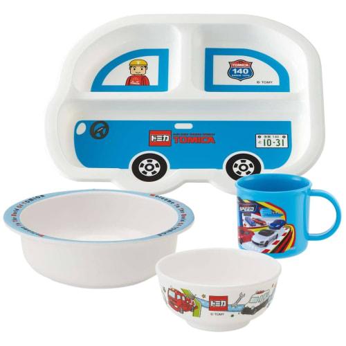 Skater Lunch Tray Plastic Lunch Plate with Dividers Tomica LTY1-A