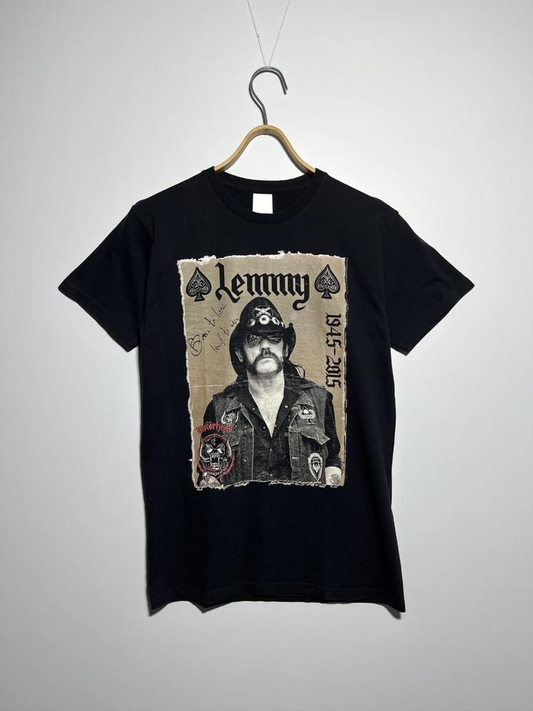 Motorhead Lemmy Kilmister Heavy Cotton Black Unisex T-shirt Size S-5XL Unisex T-Shirt XL