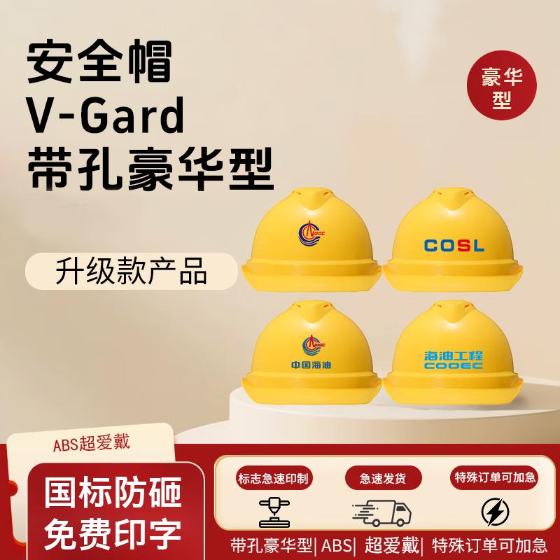 MSA V-Gard ABS Vented Safety Helmet