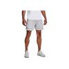 Under Armour Embroidered Logo Print Straight Leg Shorts With Elastic Waist Men Shorts Light-Grey 1373718-014