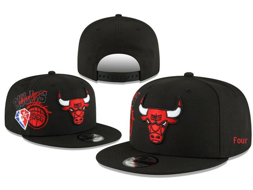 Chicago Bulls Cross Bull Embroidered Duckbill Cap, Unisex Korean Style Baseball Hat