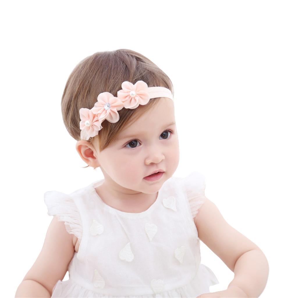 Baby Headbands Turban Flowers Headwraps Hair Band Accessories For Daily Life Or Party
