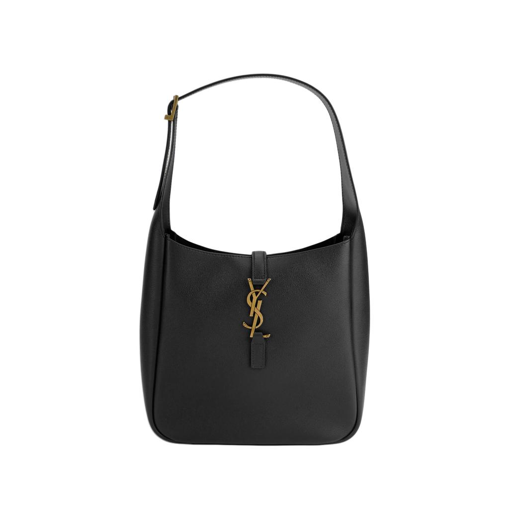 SAINT LAURENT Le 5 A 7 Calfskin Handbag, Shoulder Bag Small Women's Black 850533-AAAUQ-1000
