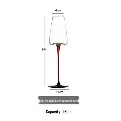 Shangqi Glass Champagne Flute and Cocktail Glass Set