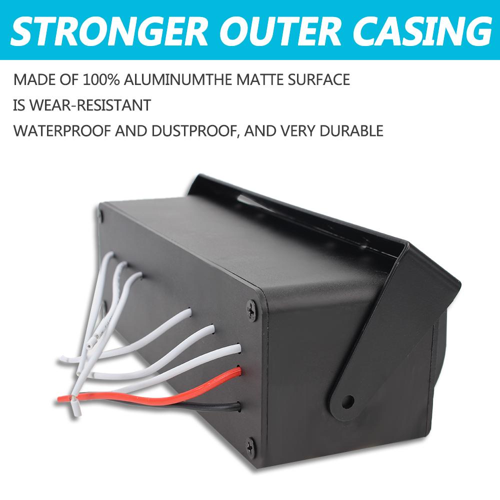 For Cars Vehicles Yacht Double QC3.0 Waterproof 6+1 Gang Rocker Switch Box 12-24V 20A Switch Panel Universal