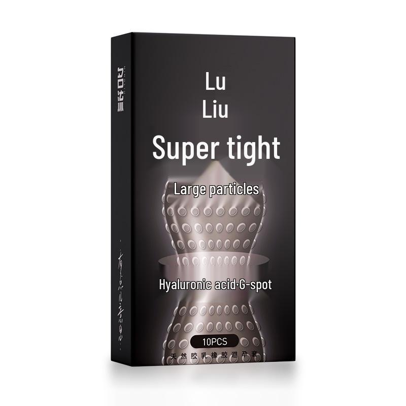 Celebrity Ultra-Thin 002 Gepunktete Kondome 10er-Pack: Ideal für Hotel- und Familienplanungsnutzung