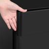SONGMICS Mobile File Cabinet, Office Cabinet with Wheels and Lock, for A4, Legal, Letter Sized Documents, Hanging File Folders, Black
