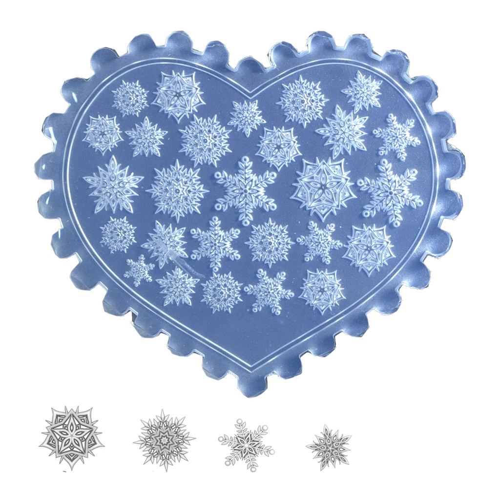 Creative Nail Art Silicone Mold for Easy Pattern and Designs Creation Soft Materials Fit Various Nail Shapes and Lengths