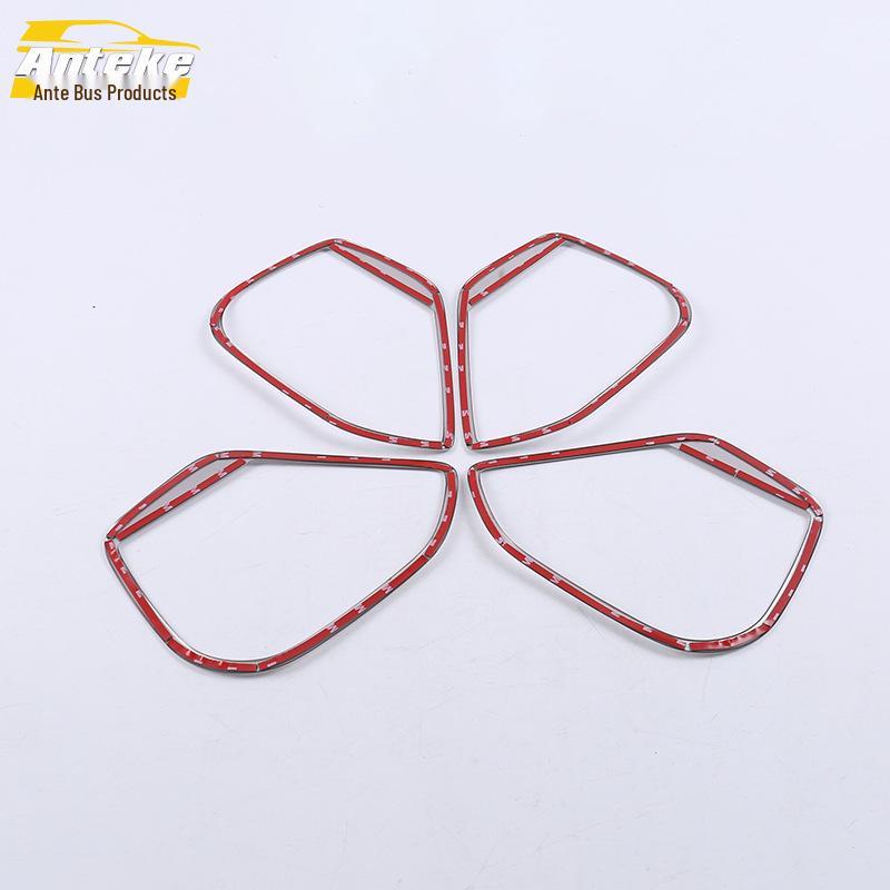 Lingpai Audio Bright Ring Speaker Cover - Door Speaker Protective Decorative Patch Accessory