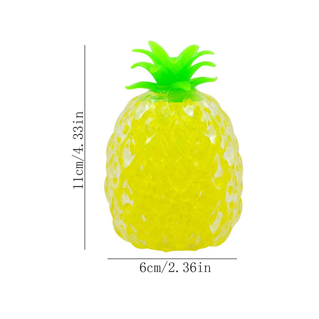 New Cute Funny Little Pineapple Maltose Fruit Squeeze Pinch Toy Adult Stress Relief Kids Gift Anti-Stress Vent Ball Slow Rebound