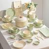 Nordic Cream Style Ceramic Dinnerware Set