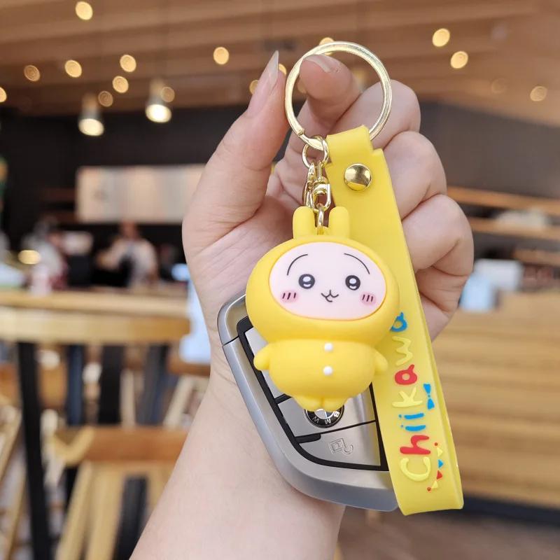 Chikawas Sevimli Bebek Hachiware Tavşan Kolye Ucu Araba Kolye Ucu Anahtarlık Çizgi Film Kawaii Çanta Kolye Ucu Çocuklar İçin Küçük Hediye