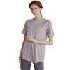 Women's Quick-Dry Breathable Yoga Top - Slimming, Loose Fit, Short-Sleeve Sports T-Shirt for Running and Training