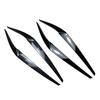 Car Front Headlight Eyebrows Eyelids For BMW 5 Series G30 525i 530i 2017-2025 Eyelash Head Light Lamp Stickers Trims Body Kits