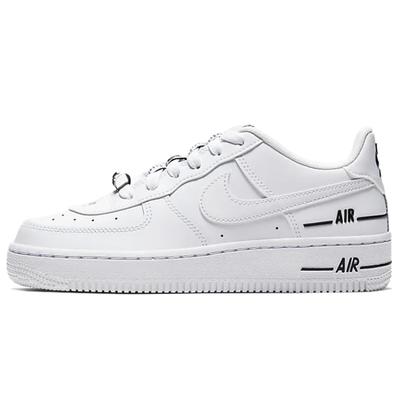 Baskets Air Force 1 LV8 3 Blanc Noir GS CJ4092-100