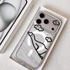 Cute Cartoon Duck Phone Case For iPhone 17 16 15 14 13 12 Pro Max Plus With Magnetic Crystal Clear Case Wireless Charge