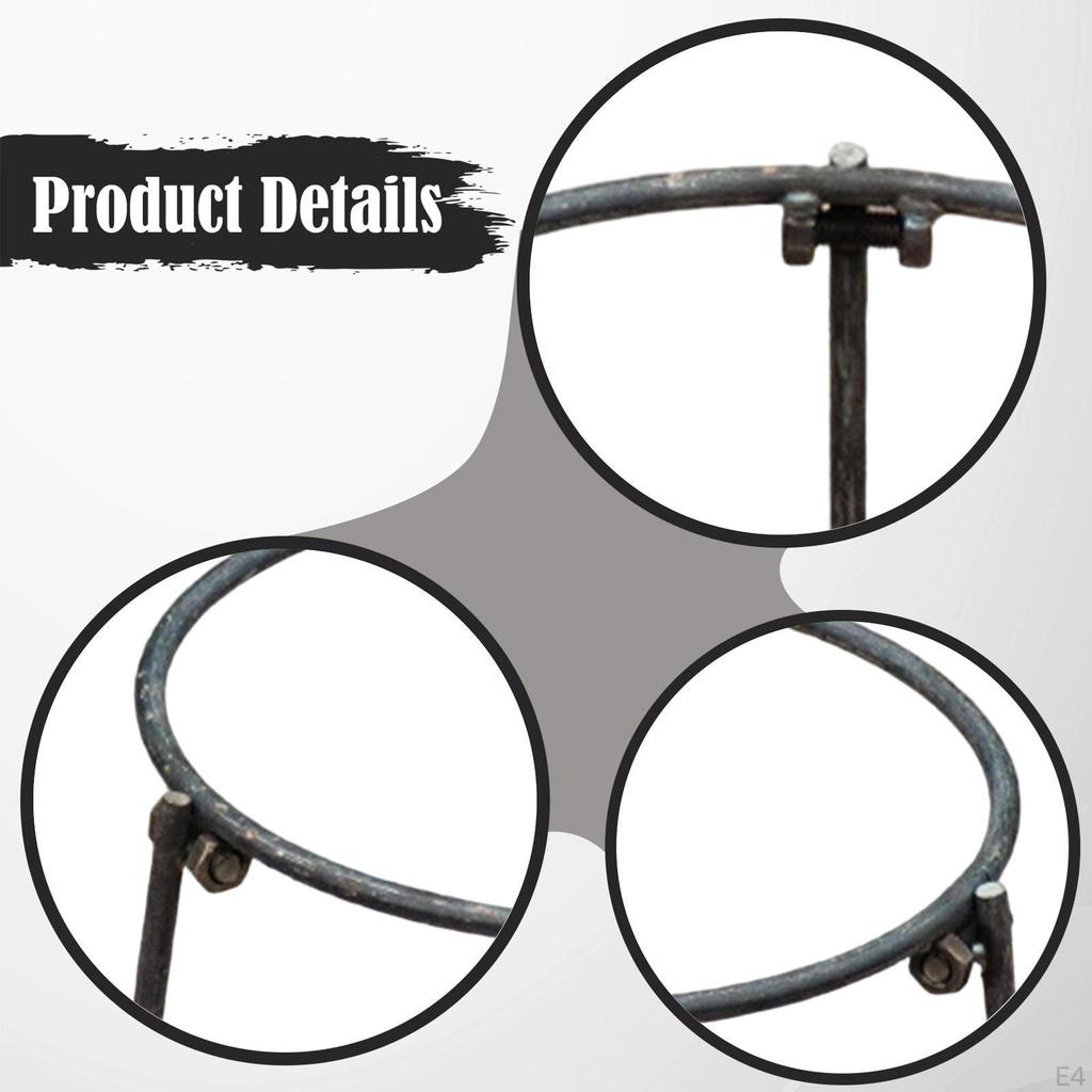 Trójnóg na ognisko Składany Stojak na Garnek Grillowy Campingowy na Piknik