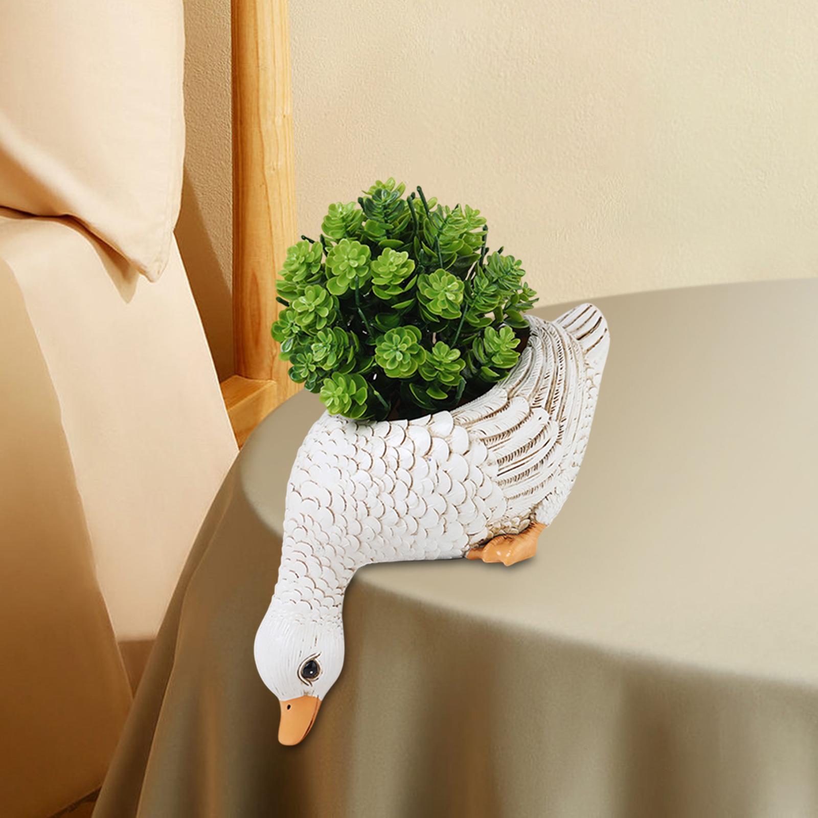 

Животное Цветочный горшок Декоративный горшок для растений Пасхальное украшение Многоцелевой контейнер для растений для патио балкона заднего двора