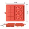 Chocolate Bar Mold Deep for Dubai Pistachio Chocolate Bar Thick Silicone Mold for Stuffed Large Candy